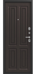 Входная дверь LUX-6 черный шелк-венге шелк (Центурион)