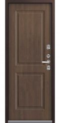 Входная дверь ТЕРМО Т-2 шоколад муар -Дуб янтарный 2022 (Центурион)