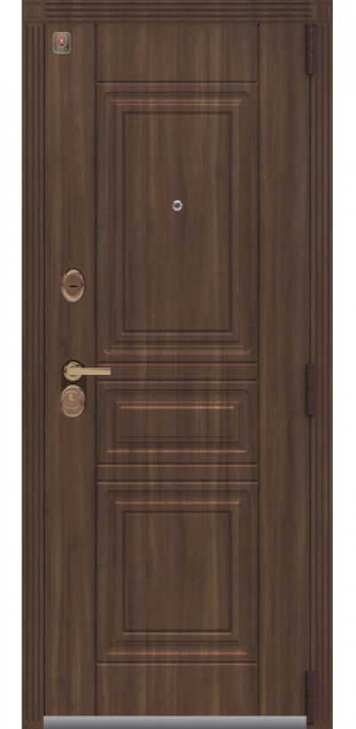 Входная дверь LUX-4 миндаль (Центурион)
