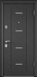 Входная дверь DELTA 112 Синий букле / CT Wood Light Grey (TOREX)