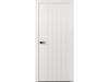 Межкомнатные двери L2 (VERTU) Эмалит белый