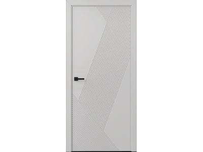 Межкомнатные двери N1 (Поли Лайн) Кристал Грей