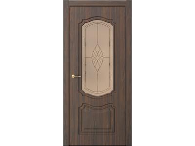 Межкомнатные двери Эмилия ДО Орех грецкий