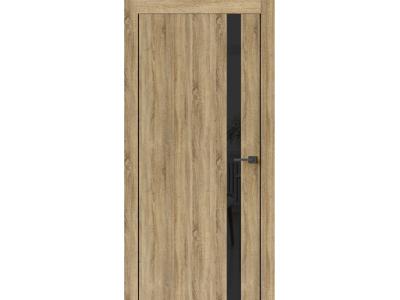 Межкомнатные двери Прима Дуб европейский Черный лакобель