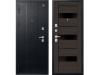 Входная дверь Центурион C-107 черный муар - лиственница темная 2022/2024