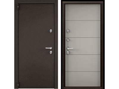 Входная дверь с терморазрывом Снегирь ПРО Крема