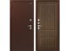 Входные двери Т-6 с терморазрывом Антик медь - Миндаль 2025